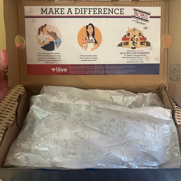 BOBS by sketchers Black Leopard Print Sneakers - Picture 4 of 9